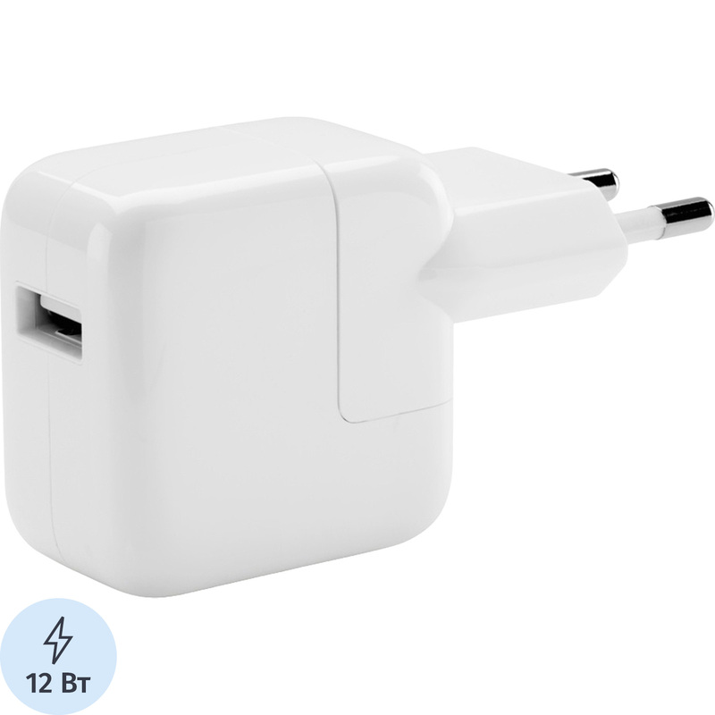Изображение товара Блок питания Apple USB Power Adapter 12 Вт (MD836ZM/A)