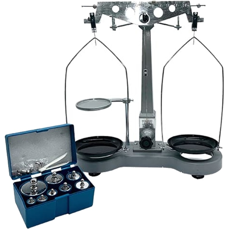 Изображение товара Технические демонстрационные весы до 1000г с разновесом для учебных лабораторий