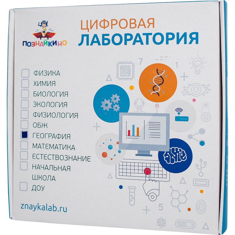 Изображение товара Цифровая лаборатория Познайкино ЦЛ-УОК-ГЕО001 для географии