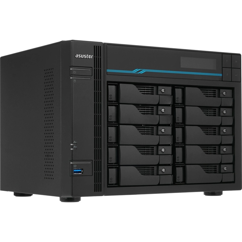 Изображение товара Asus Lockerstor AS7110T NAS сетевое хранилище 10Дисков Xeon 8GB RAID