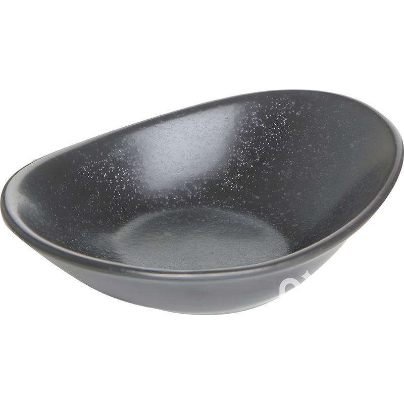 Изображение товара Фарфоровый соусник Porland Seasons набор 12 штук 50 мл черный