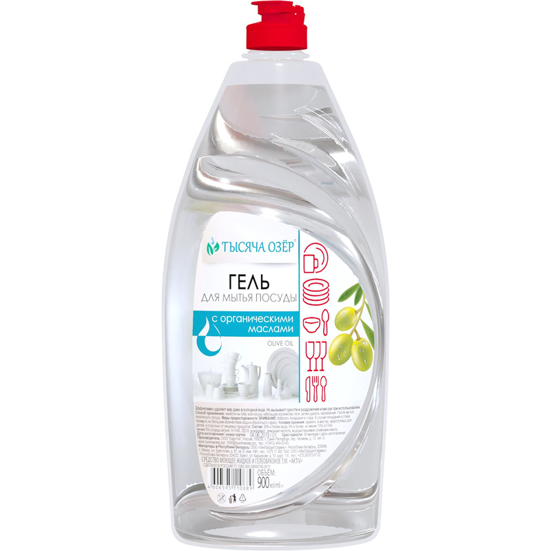 Изображение товара Средство для мытья посуды Mister Dez гель 0.9 л