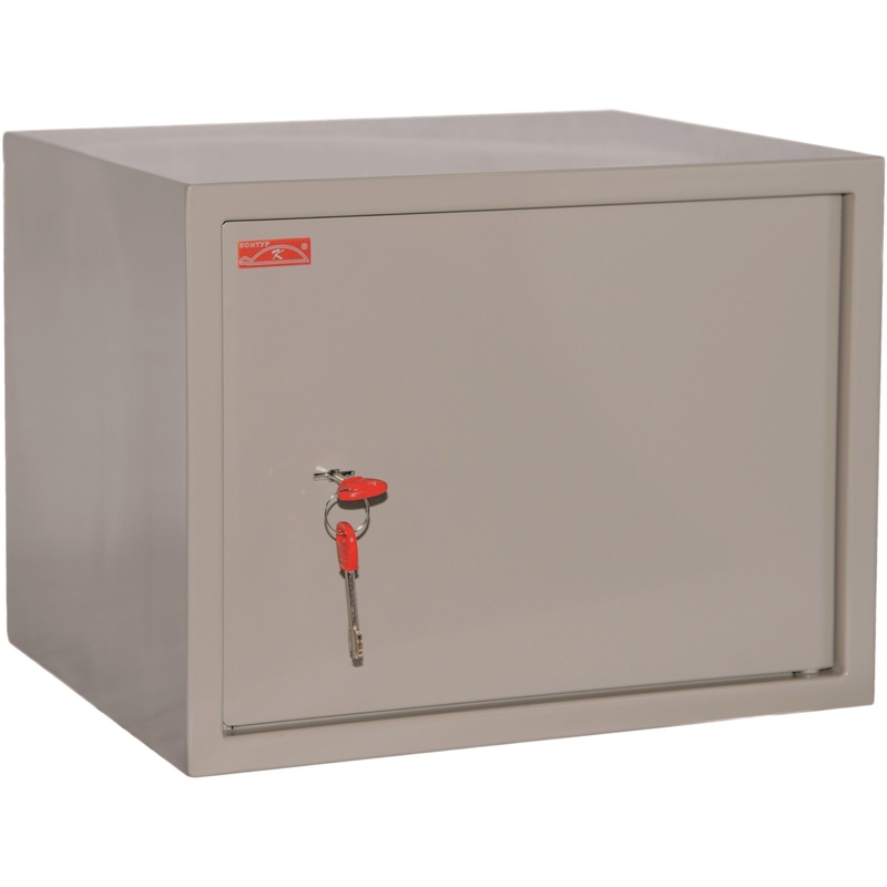 Изображение товара Шкаф металлический (архивный) для документов Контур КБС02 (серый, 420x350x320 мм)