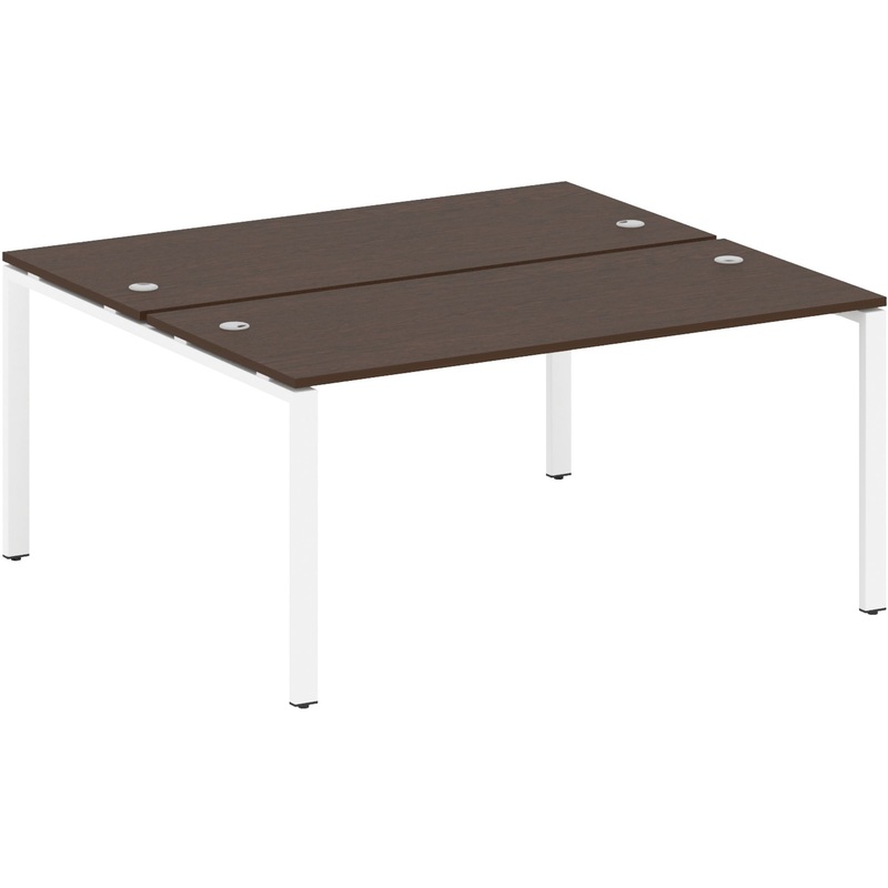 Изображение товара Рабочая станция Metal System Style БП.РАС-СП-2.4 венге цаво/белый