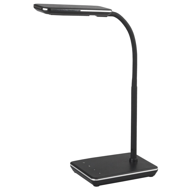Изображение товара Настольный светильник Эра NLED-464-7W-BK черный современный с регулировкой