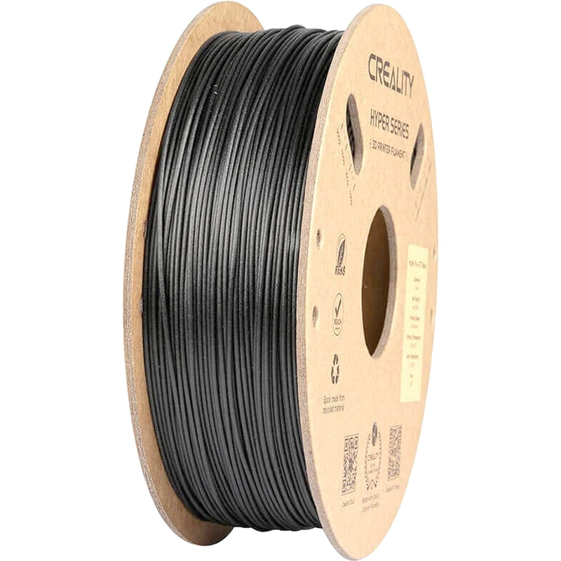 Изображение товара Пластик Carbon/PLA для 3D-принтера Creality3D черный матовый 1.75 мм 1 кг