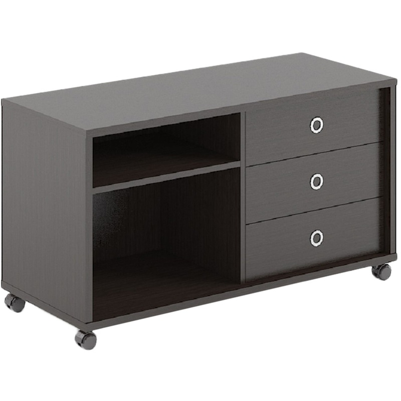 Изображение товара Уцененная тумба подкатная Born B 202A 3 ящика венге 1200x500x660 мм