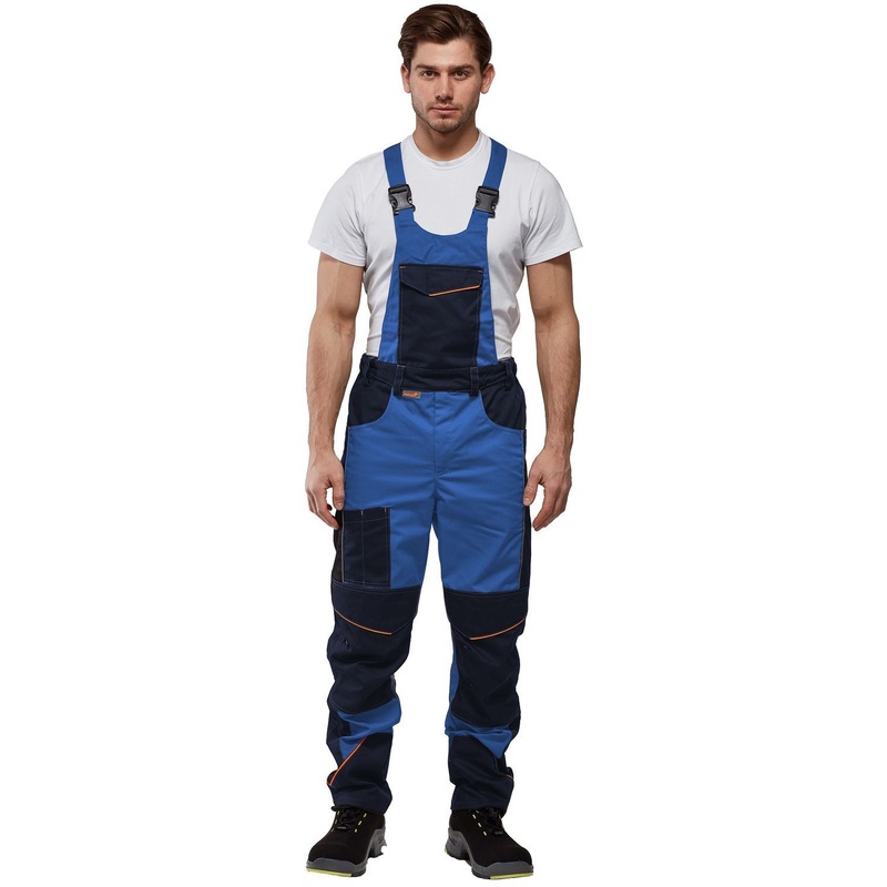 Изображение товара Полукомбинезон рабочий летний мужской Nайтстар Алькор синий 48-50