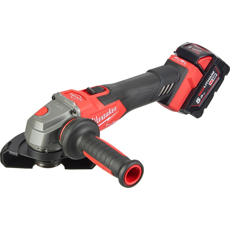 Изображение товара Угловая шлифмашина Milwaukee M18 Fuel FSAG125XB-502X аккумуляторная профессиональная