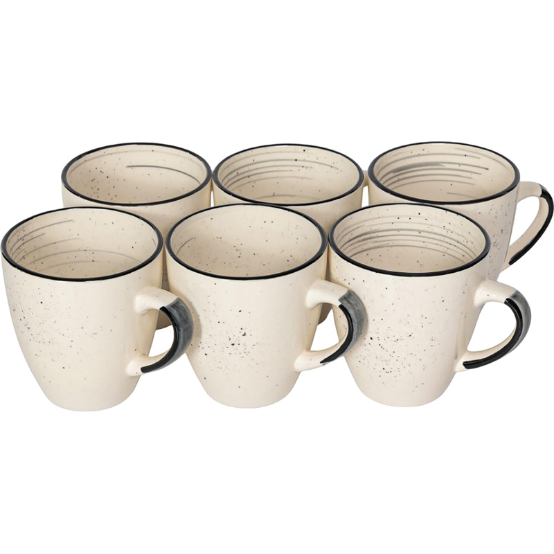 Изображение товара Кружка Elrington Фьюжен Хиона керамическая 400 мл (6 штук в упаковке)