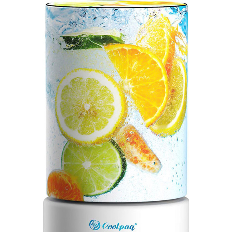 Изображение товара Чехол для бутилированной воды 19 л с принтом фруктов и возможностью нанесения логотипа