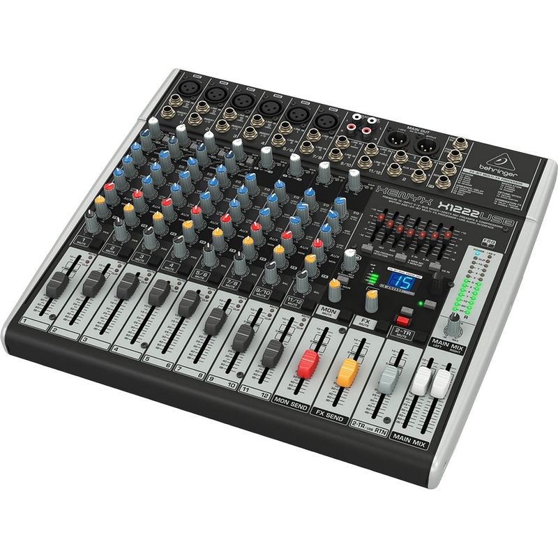 Изображение товара Микшерный пульт Behringer X1222USB
