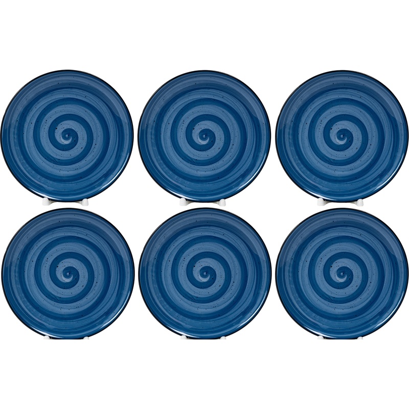 Изображение товара Набор тарелок на 6 персон 6 предметов Elrington Речной бриз керамический