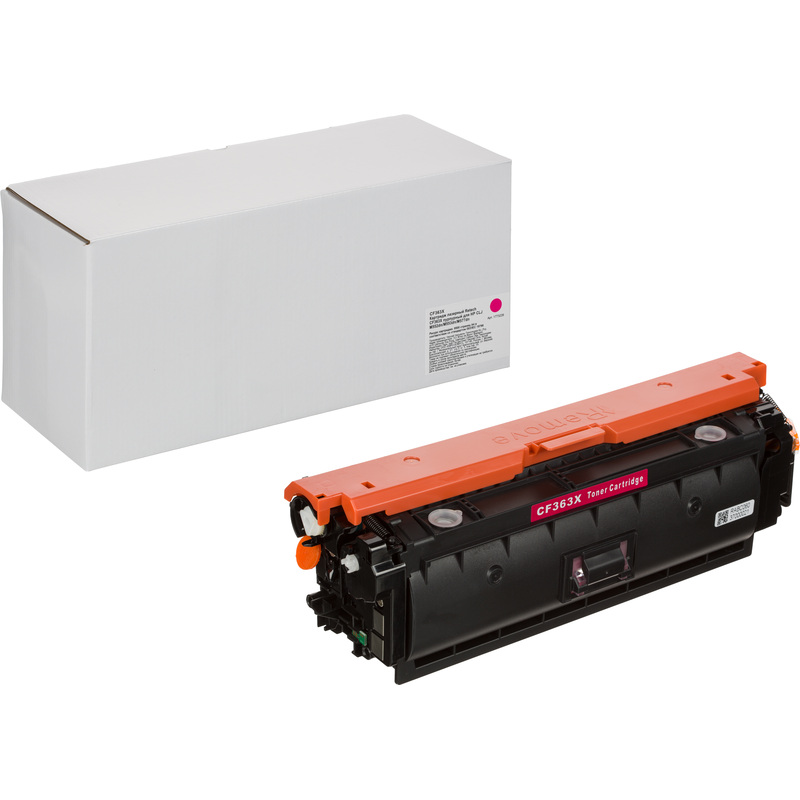 Изображение товара Лазерный картридж Retech 508X CF363X пурпурный совместимый для HP 9500 страниц