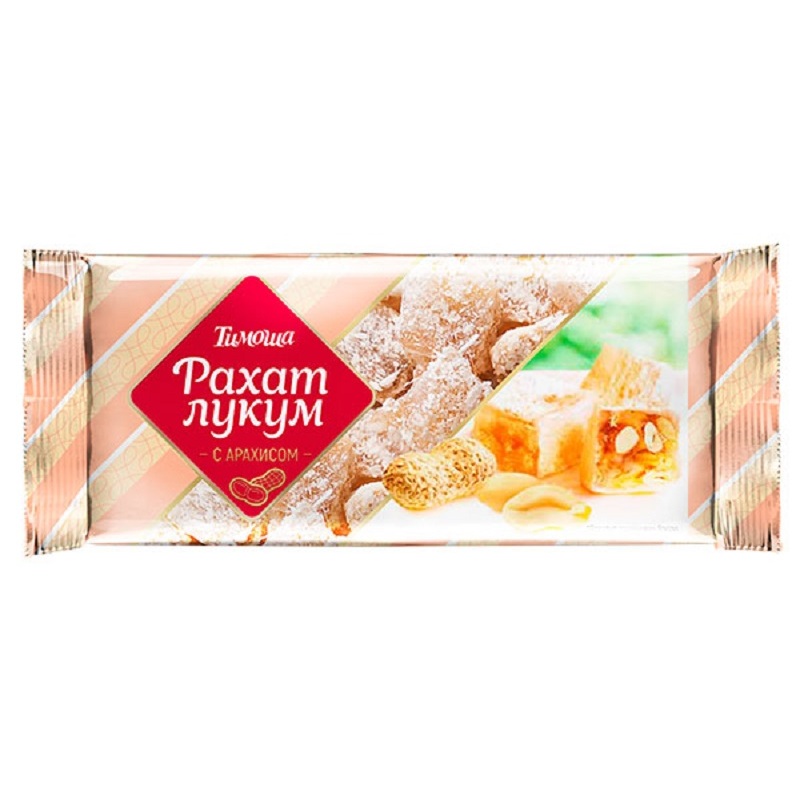 Изображение товара Рахат-лукум Тимоша с арахисом 250 г - сладкое лакомство