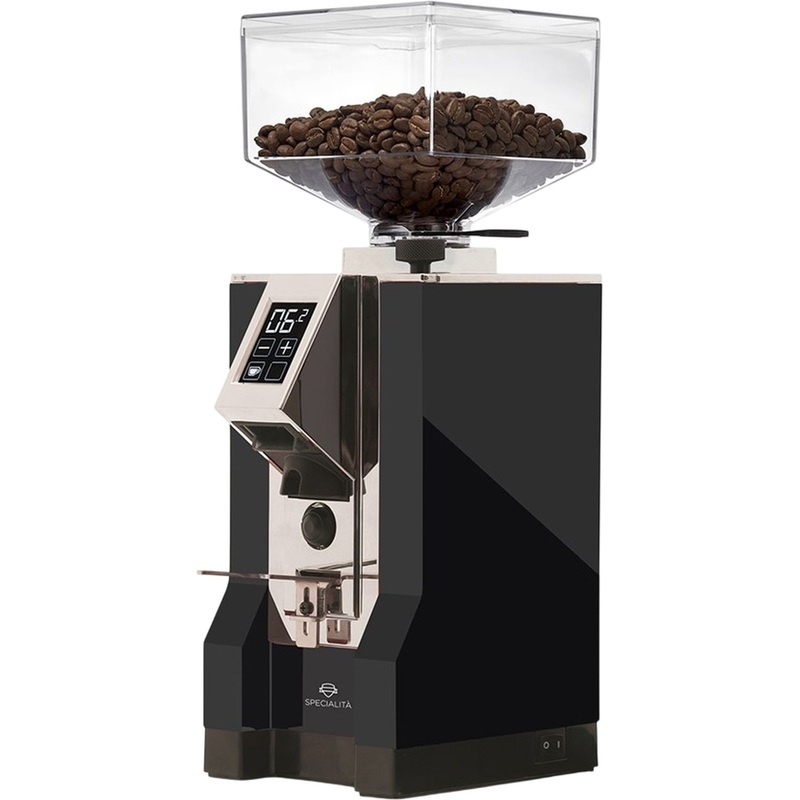 Изображение товара Кофемолка Eureka Specialita 55 16CR — плоские стальные жернова, 3.5 г/с, 300 г бункер, черный