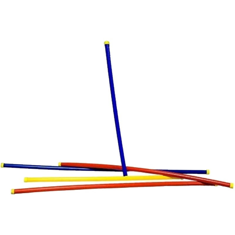 Изображение товара Пластиковая гимнастическая палка 100 см для фитнеса гимнастики и акробатики