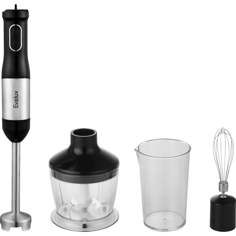 Изображение товара Погружной блендер Evelux EHB 0301 B мощность 1200 Вт 20 скоростей Китай