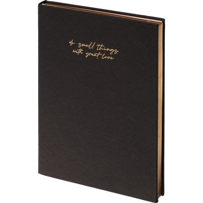 Изображение товара Ежедневник недатированный Attache Plan your life A5 черный с золотым обрезом