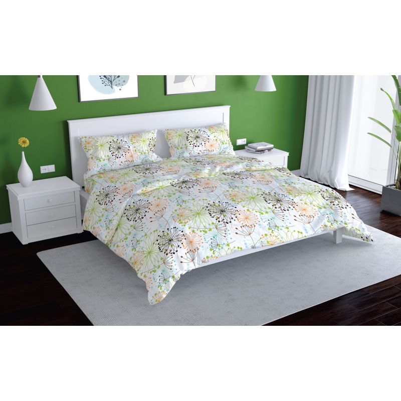 Изображение товара Комплект постельного белья Месогея евро бязь 70x70 см