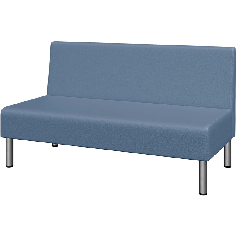 Изображение товара Диван двухместный Юнит-Док U2H голубой (искусственная кожа)