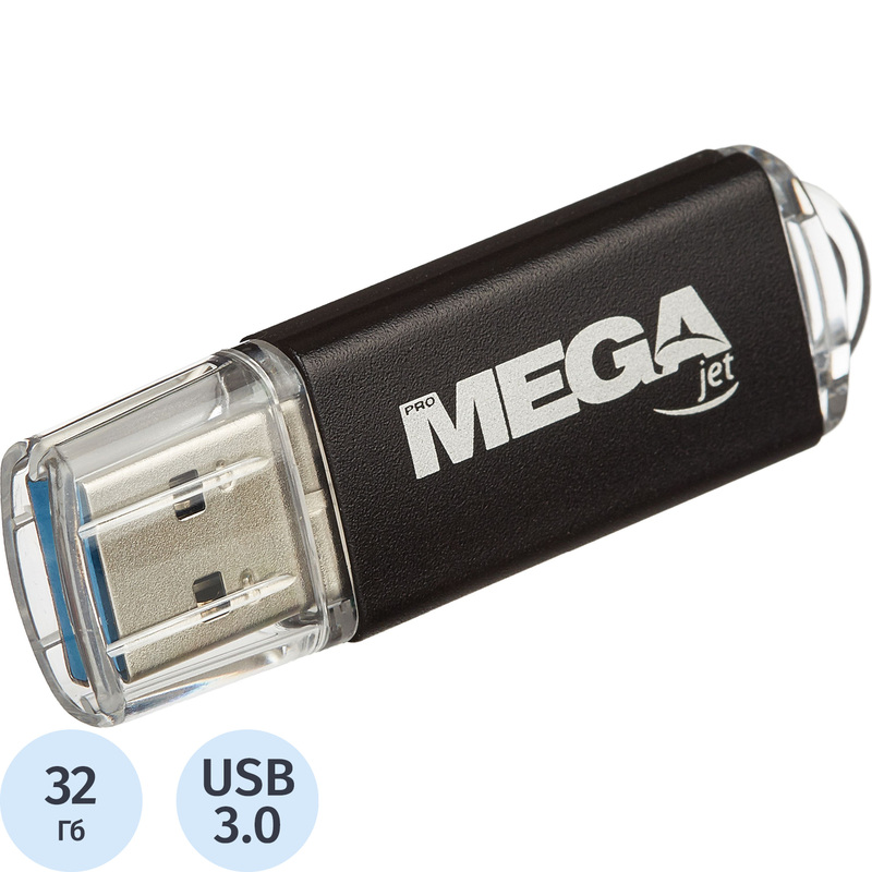 Изображение товара Флешка USB 3.0 32 ГБ ProMega jet NTG358U3032GB надежное usb накопитель для хранения данных