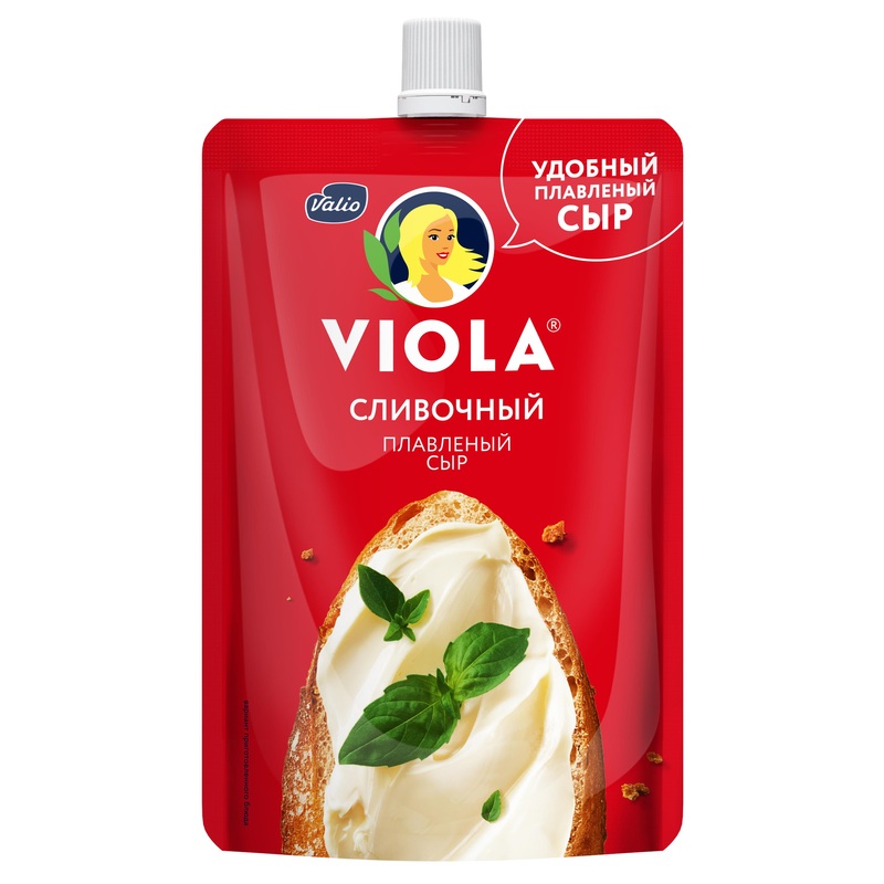 Изображение товара Сыр плавленый Viola сливочный 17% 180 г