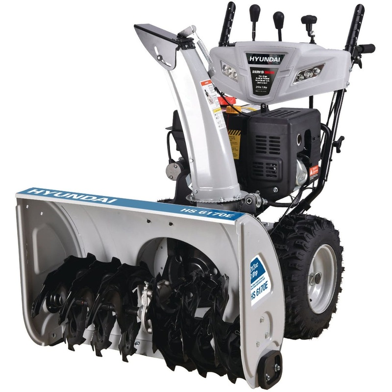 Изображение товара Бензиновый снегоуборщик Hyundai HS6170E с электрическим запуском и 6 скоростями