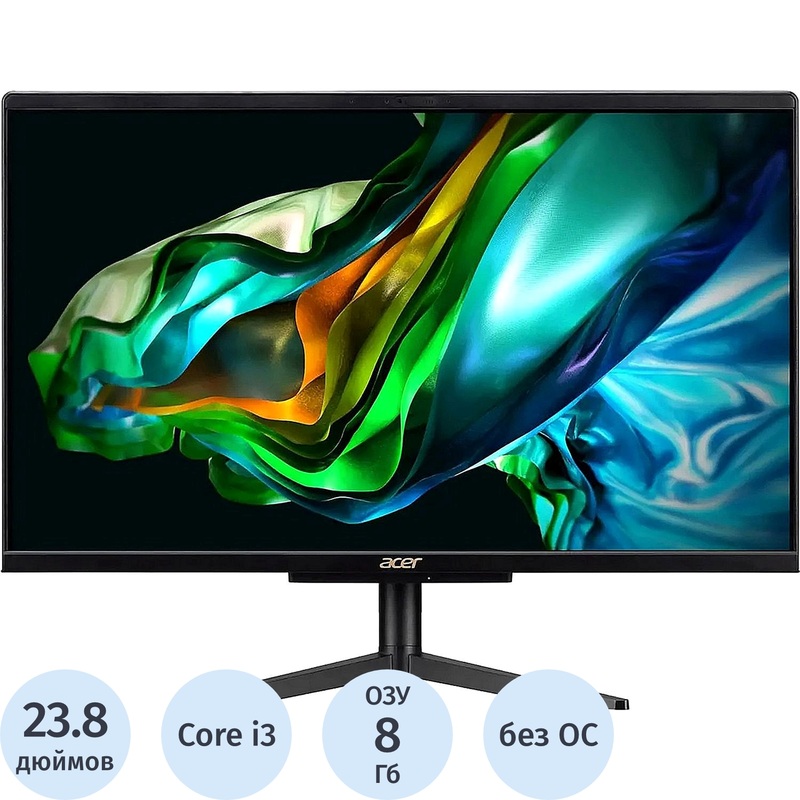 Изображение товара Моноблок Acer Aspire C24-1610 23.8 IPS Full HD SSD 512 ГБ Wi-Fi Bluetooth