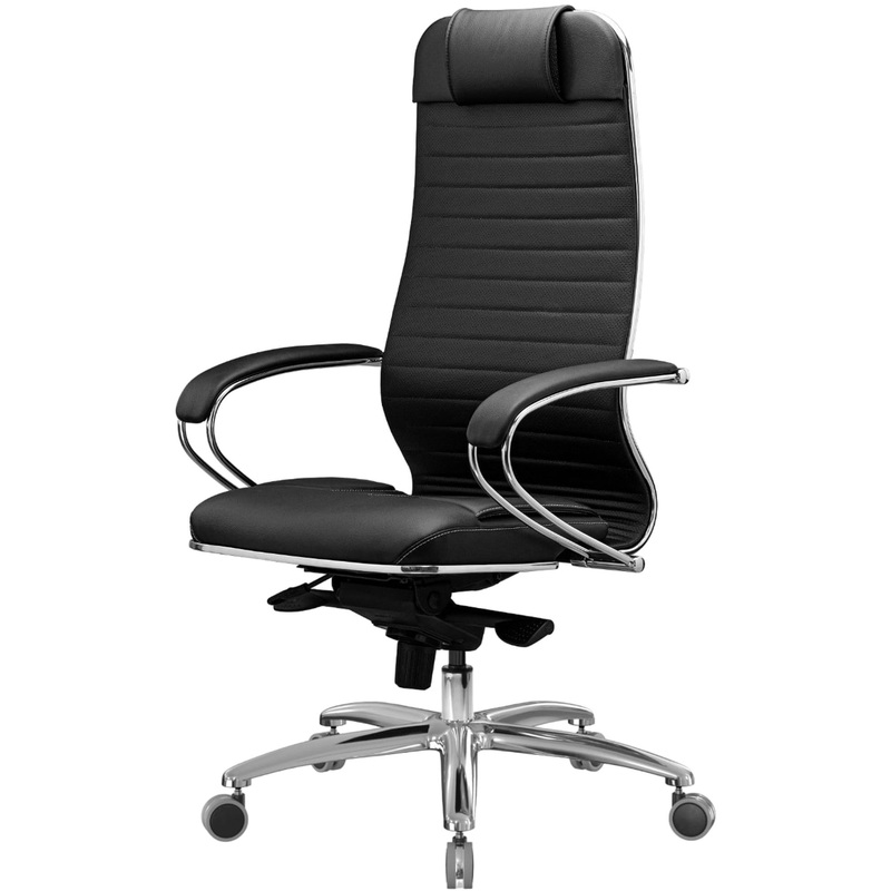 Изображение товара Кресло для руководителя Метта Samurai KL-1.04 из экокожи с регулируемым механизмом