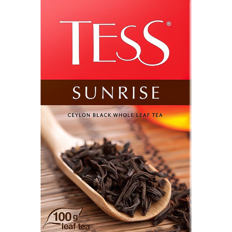 Изображение товара Чай листовой черный Tess Sunrise 100 г Россия высокое качество