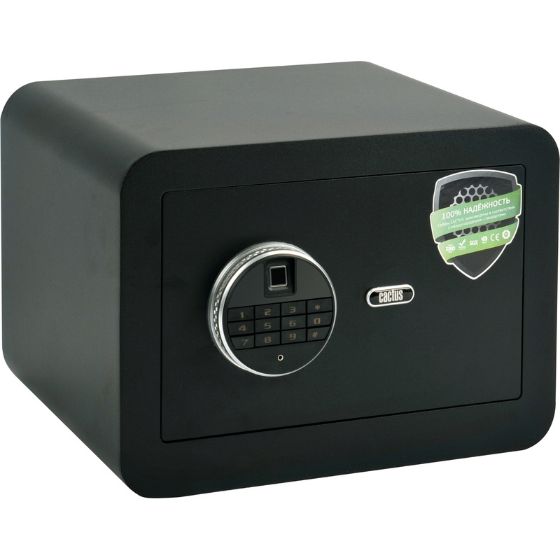 Изображение товара Сейф мебельный Cactus CS-SF-F25 (ключевой, биометрический электронный замок)