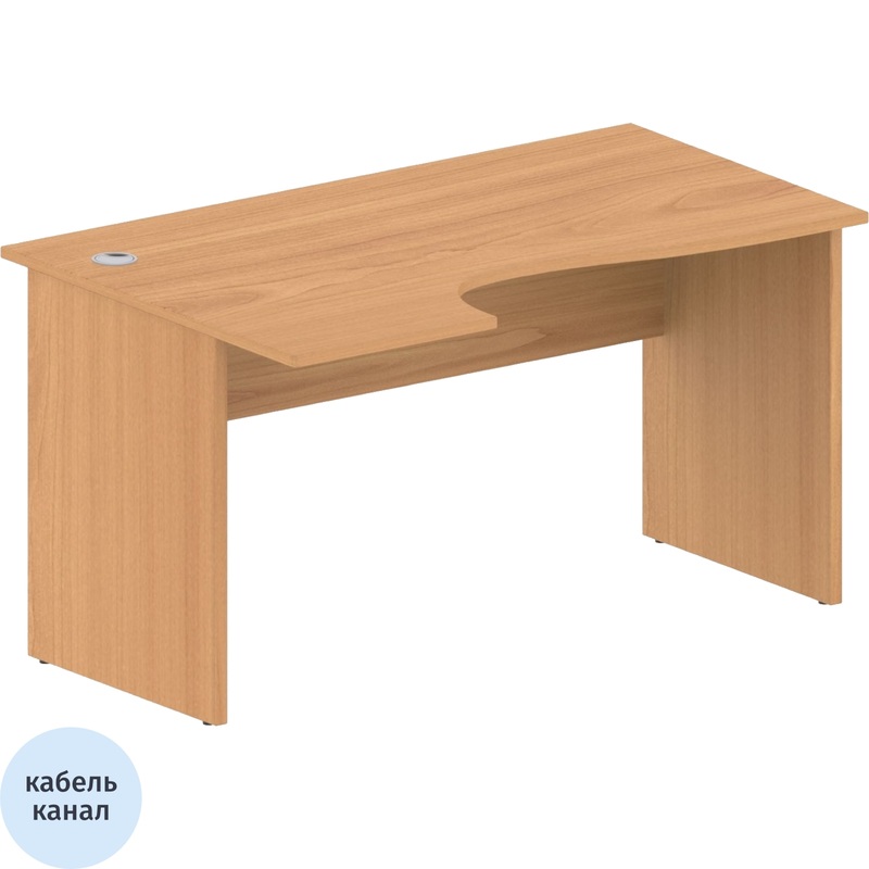 Изображение товара Эргономичный левый письменный стол Комус Мебель Easy One 870.871 Россия
