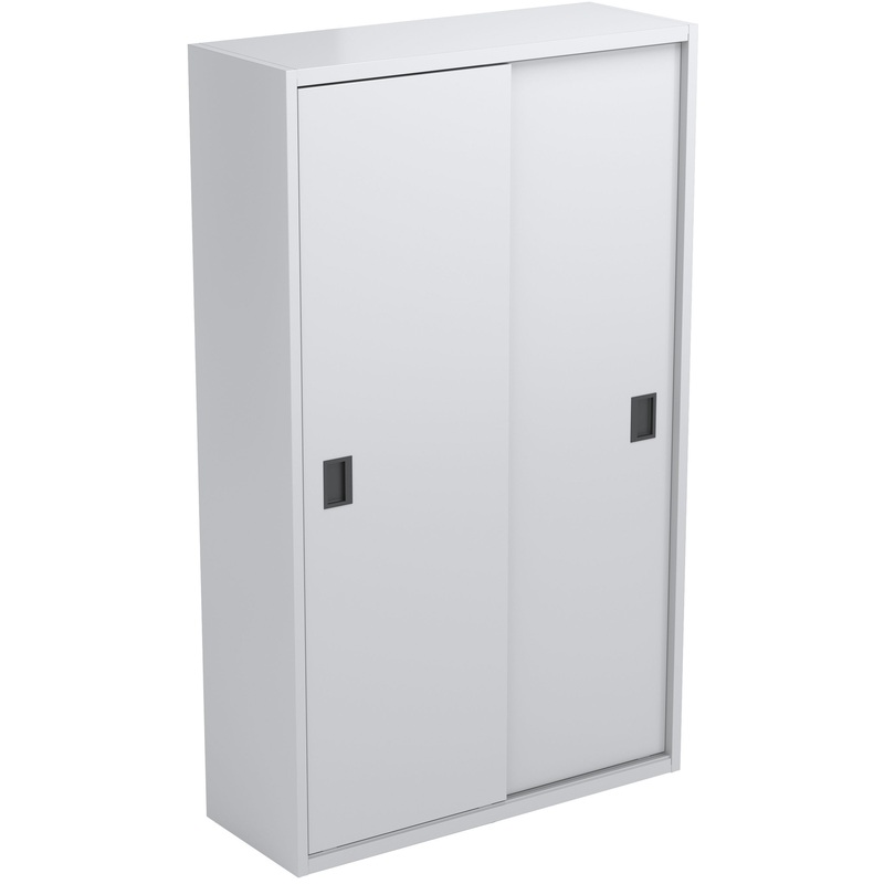 Изображение товара Металлический архивный шкаф-купе ЗМИ 925х480х1850 мм серый