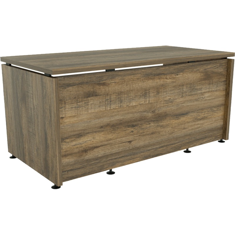 Изображение товара Стол руководителя письменный ПР101 (Дуб Самдал, 1600х800х750 мм)