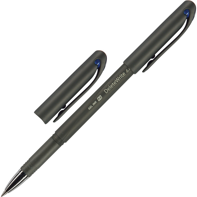 Изображение товара Гелевая ручка Bruno Visconti DeleteWrite с обесцвечивающимися чернилами синяя 0,5 мм