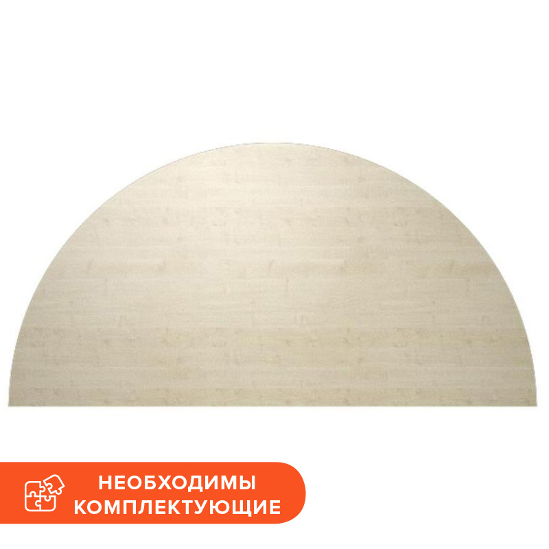 Изображение товара Приставка Riva без опоры клен 1460х730х22 мм мебель для организации пространства