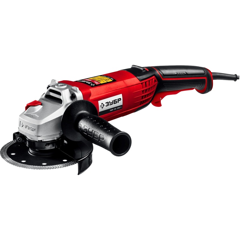 Изображение товара Шлифмашина угловая ЗУБР УШМ-125-1205 Э с мощным мотором