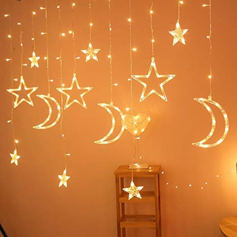 Изображение товара Электрогирлянда Magic Time Бахрома 126 LED теплый белый 3м для праздников и декора