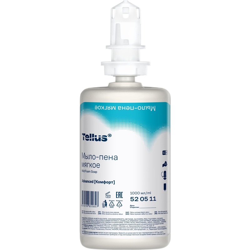 Изображение товара Картридж с мылом-пеной Tellus (Торк) S4 1000 мл