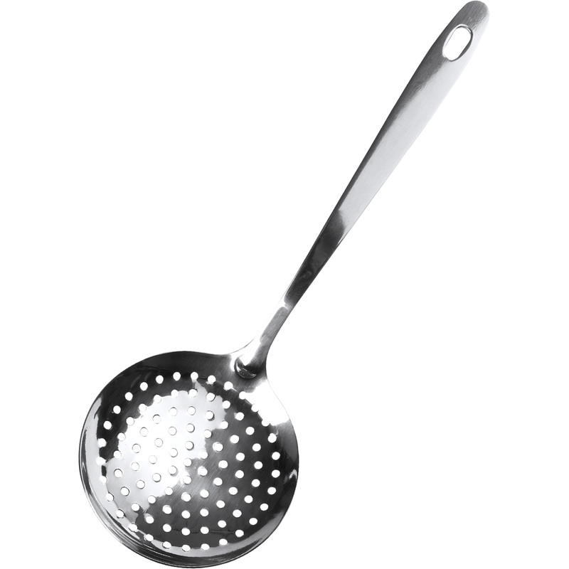 Изображение товара Шумовка Luxstahl из нержавеющей стали 20 см для кухни ресторанов и дома