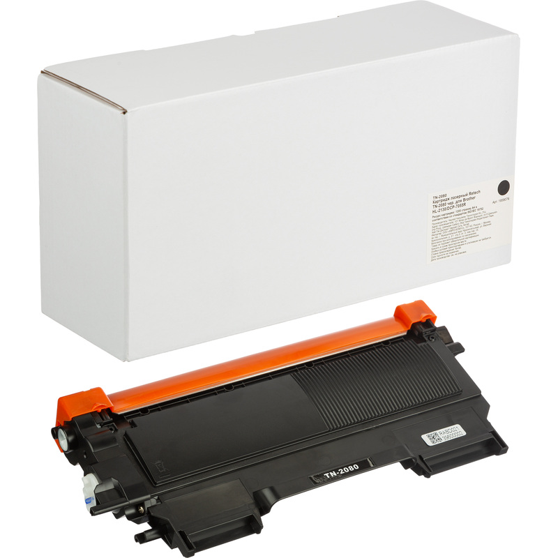 Изображение товара Картридж лазерный Retech TN-2080 для Brother черный совместимый