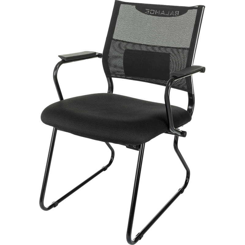 Изображение товара Конференц-кресло Бюрократ CH BALANCE-AV чёрное (сетка/ткань, металл)