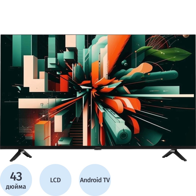 Изображение товара Телевизор 43 Blackton Bt 43FSU32B Ultra HD 4K с Android Smart TV Wi-Fi Bluetooth