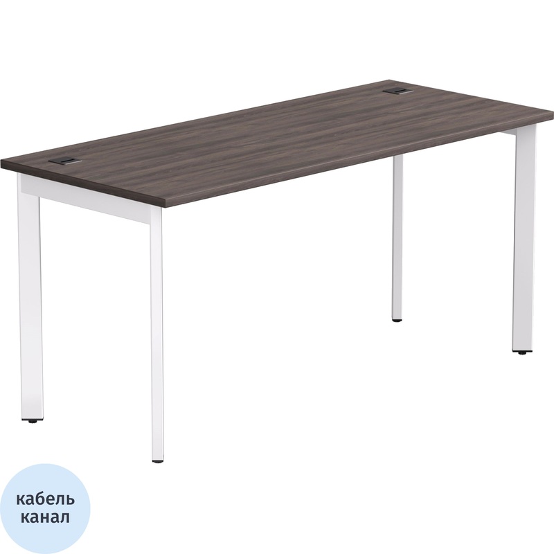 Изображение товара Стол прямой EVO 254S004DK9003 дуб пасадена белый офисный или домашний интерьер