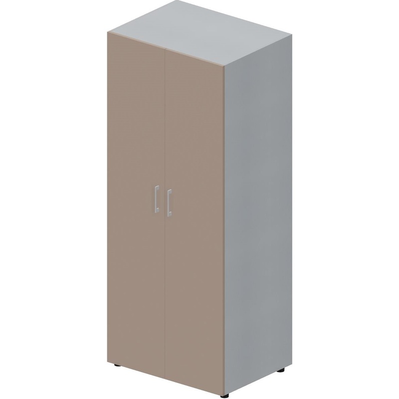 Изображение товара Шкаф для одежды Strike OMHD860TITR 800x600x1950 мм тортора/титан