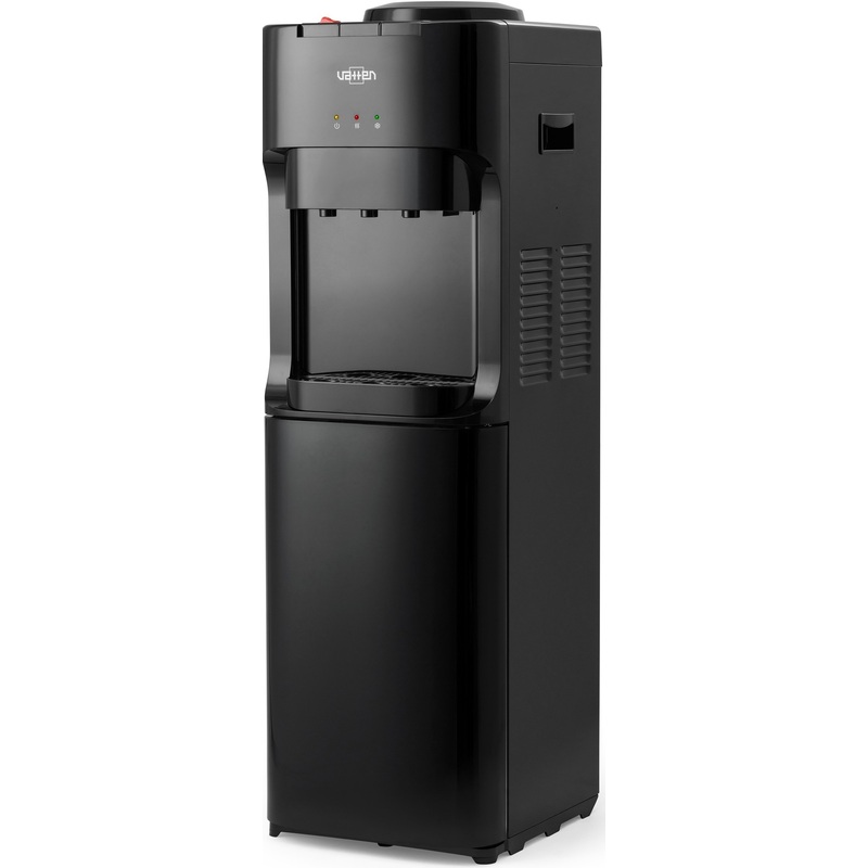 Изображение товара Кулер для воды Vatten V45NKB черный (нагрев и охлаждение)