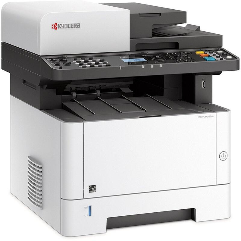 Изображение товара Уценка МФУ лазерное Kyocera ECOSYS M2135dn белое для офиса