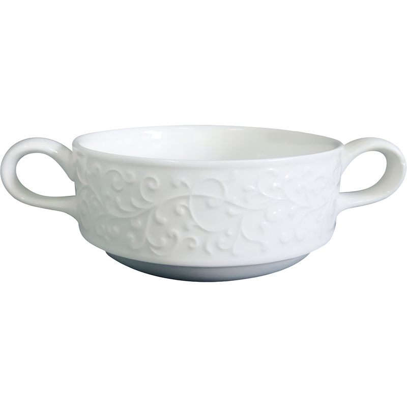 Изображение товара Бульонница Tudor England Joyce 270 мл фарфор белая для супов и сервиса