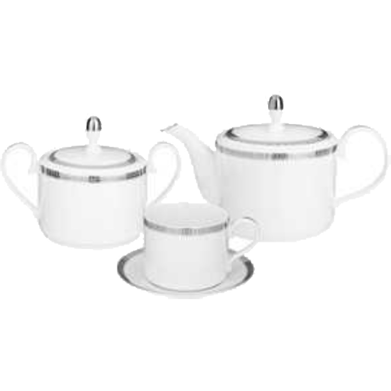 Изображение товара Сервиз чайный Lefard Crown на 6 персон 14 предметов фарфор стильный подарок